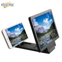 KISSCASE Phone Projector 3D Video Amplifier Phone Screen Magnifier Stereoscopic Desktop Phone Stand Holder Bracket Mobile Suppor 2024 - buy cheap