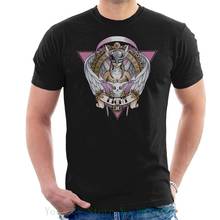 Light Gatomon Angewomon Digimon Men'S T-Shirt Cartoon Print Short Sleeve T Shirt 2024 - buy cheap