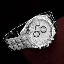 Orlando Watches Men Steel Watches Quartz Wristwatches Mens Watches erkek kol saati reloj hombre horloges mannen orologio uomo 2024 - buy cheap