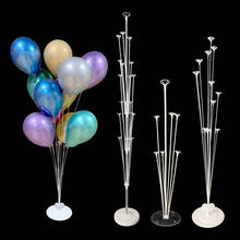 Conjunto de suporte para balões, arco de balões, decoração de festa de aniversário, infantil, adulto, casamento, corrente, material de festa 2024 - compre barato