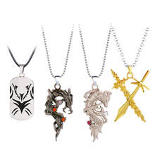 YuYu Hakusho Necklace Urameshi Yuusuke Pendant Choker Kuwabara Kazuma Fox Black Dragon Pulse Anime Cartoon Cosplay 2024 - buy cheap