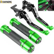 For Kawasaki ZX9R ZX-9R 1998 1999 logo Motorcycle Accessories Brake Handle Adjustable Brake Clutch Levers Handbar End Grips 2024 - buy cheap