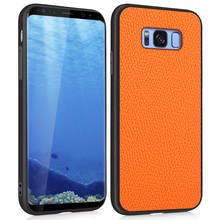 Funda de cuero de lujo 3 en 1 para Samsung Galaxy S8 G950 G950F SM-G950F, carcasa trasera de teléfono de 5,8 pulgadas, estilo Lichi 2024 - compra barato