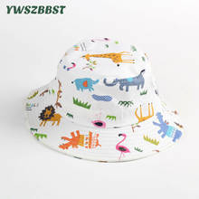 Chapéu de algodão com dinossauro para meninos, chapéu protetor de sol para meninas e bebês, verão 2024 - compre barato
