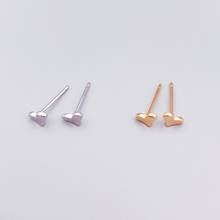 925 Sterling Silver Prevent Allergy Little Heart Brincos Stud Earrings for Women Wedding Earrings Jewelry Accessories 2024 - buy cheap
