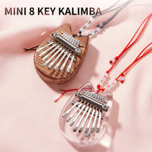 Cega Kalimba 8 teclas Mini Piano de pulgar Mejores Regalos Mbira instrumento de música 2024 - compra barato