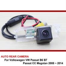 Câmera de visão noturna para volkswagen passat, câmera traseira, visão noturna, em hd, ccd, para modelos b6, b7, cc, magotan, 2008 a 2014 2024 - compre barato