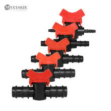 MUCIAKIE 50PCS 4MM 8MM 16MM 20MM 25MM Garden Equal Water Connector Switch Valve Hose Tubing Coupling Adaptor Garden Irrigation 2024 - buy cheap