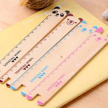 1PCS/lot Kawaii Animal design wooden Ruler Multifunction DIY Drawing Rulers For Kids Students Office School Stationery 2024 - buy cheap