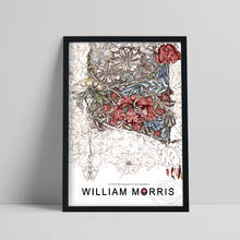 Póster Retro de William Morris, impresiones de Arte de exposición del Museo Morris Victoria y Albert, imagen de pared de flor de planta, regalo de decoración del hogar 2024 - compra barato