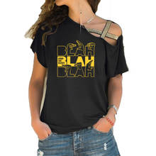 ARMIN VAN BUUREN BLAH T Shirt Women Trance Music Fans Cool Short Sleeve Girls T-shirt Irregular Skew Cross Bandage Tee Tops 2024 - buy cheap