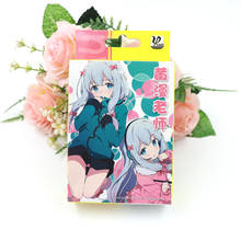 Cartões de desenho animado para cosplay, anime eromara sensei, cartas impressas com mesa de izumi sagri, acessórios para cosplay 2024 - compre barato