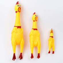 Screaming Chicken Pet Sound Toy Rubber Simulation Chicken Dog Toy Decompression Tool Squeak Toys WILD Fruit 2024 - buy cheap