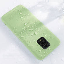 Funda de teléfono de silicona líquida para Xiaomi Redmi Note 9S, cubierta suave, cubierta trasera protectora completa para Redmi Note 9 Pro Max 2024 - compra barato