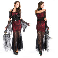 New Vampire Queen Sexy Slim Clothing Halloween Stage Costumes Domineering Entrance Costume 2024 - buy cheap