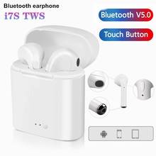 i7s Tws Wireless Earphones Bluetooth Earphones Earbuds Handsfree in Ear Headset with Charging Box Mic For All Smartphones 2024 - buy cheap