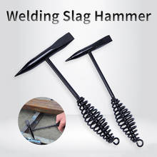 Electric Welding Chipping Hammer High Carbon Steel Spring Handle  Durable Derusting Slag Hammer Rust Removal Maintenance Tool 2024 - buy cheap