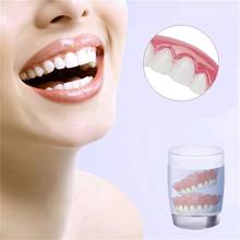 Simulation False Upper Tooth Teeth Whitening Strip Denture Brace Oral Care Toy 2024 - buy cheap