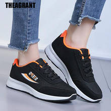 THEAGRANT Fashion Women Sneakers Platform Casual Shoes Woman Breathable Mesh Lace Up Autumn Zapatos De Mujer Sneakers WSN2014 2024 - buy cheap