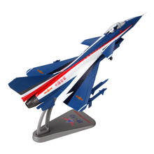 Diecast Fighter Aircrafts Airplane Model - 1/72 Scale China J-10 Vigorous Dragon Plane Toy Collectibles 2024 - buy cheap