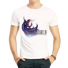 Final Fantasy Футболка мужская мода игра короткий рукав Final Fantasy 13 логотип футболка Майки футболки Повседневная игра FF футболка 2024 - купить недорого