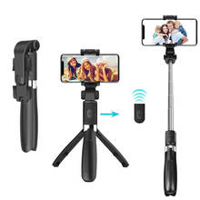 Selfie Stick Tripod For Phone Monopod For Selfie Stick Bluetooth With Shutter Remote Smartphone Stand Mobile Clip Wireless 2024 - buy cheap