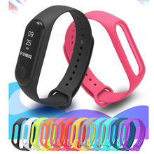 Bracelet for Xiaomi Mi Band 6 5 4 3 Sport Strap Watch Silicone Wrist Strap for xiaomi mi band 6 3 4 5 Bracelet Miband 4 5 Strap 2024 - buy cheap