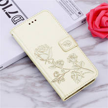 Flower Leather Wallet Case For Apple iPhone SE 2016 Cover Luxury Card Holder Flip Case For iPhone SE 2020 Phone Case Coque Funda 2024 - buy cheap