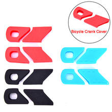 2 Pairs MTB Road Bike Bicycle Crank Arm Protector Silicone Bike Crank Boots Dust Proof Cover Boot Protector Cover Crankset Cap 2024 - buy cheap