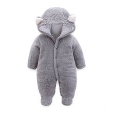 Winter Solid Baby Romper Unisex Newborn Baby Boy Clothes Jumpsuit Polyester Baby Girl Clothes One-Piece Autumn Full Sleeve 2024 - buy cheap