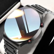 Смарт-часы мужские с сенсорным экраном, роскошные спортивные водонепроницаемые IP68, Bluetooth, пульсометр, звонки, 2021 2024 - купить недорого