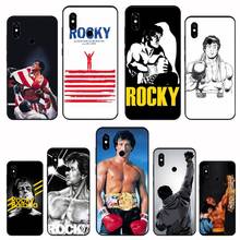 Capa de celular rocky balboá para xiaomi, capa para xiaomi mi a1 a2 5 6 6plus 8 9 se lite mix 2 2s max 2 3 pocophone f1 2024 - compre barato