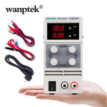 Wanptek 120V 1A 2A 3A Импульсный регулируемый источник питания лабораторный прецизионный цифровой светодиодный дисплей DC Регулируемый источник питания сделай сам 2024 - купить недорого