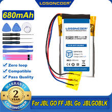 100% Original LOSONCOER 680mAh GSP072035 Battery for JBL GO FF, JBL Go, JBLGOBLK 2024 - buy cheap