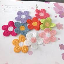 9PCS Stickers Embroidered Sewing Iron On Flowers Patches Plants Badge For Bag Jeans Hat Appliques DIY Sticker Cute Decoration 2024 - buy cheap