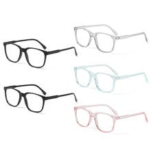 Square Anti Blue Light Glasses Frame Women's Eyeglass Frame Computer Eyeglasses Vintage Men Spectacles Transparent Frames 2024 - buy cheap