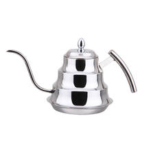Stainless Steel Coffee Drip Kettle Gooseneck Coffee Tea Pot with Infuser 2024 - buy cheap