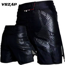 VSZAP-pantalones cortos de rendimiento técnico, Shorts deportivos de entrenamiento y competición MMA, pantalones cortos de boxeo Tiger Muay Thai Mma 2024 - compra barato