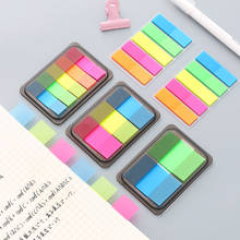 Color Note Paper Block Memo Pad Planner Index Card Tabs Stickers Classification Sticky Multifunction Message Fluorescent Film 2024 - buy cheap