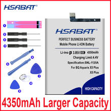 Аккумулятор HSABAT 0 Cycle 4350mAh для BQ Aquaris X5 Plus, высококачественный запасной аккумулятор для мобильного телефона 2024 - купить недорого