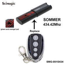 1234 Button SOMMER 434.42MHz Garage door opener TX03-434-4-XP SOMMER TX03 434 4 XP command transmitter Gate remote control 2024 - buy cheap