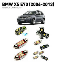 Luces Led interiores para coche, kit de iluminación para bombillas automotrices, Canbus, sin errores, para BMW x5 e70 2006-2013, 22 Uds. 2024 - compra barato