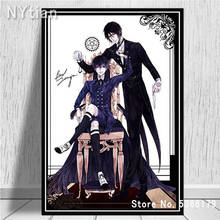 NT449 Poster Prints Hot Black Butler Japan Anime Comic Movie Gift Painting Wall Art Canvas Picture Living Home Room Decor 2024 - buy cheap