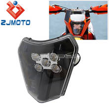 For 200 300 350 690 EXC XC-F XC-W Six Days TPI Enduro Motocross Replace LED Headlight DRL HI/LO Beam E-Mark E8 2024 - buy cheap