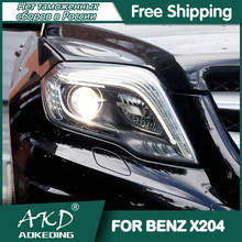 Car For BENZ GLK 300 2013-2016 Headlights DRL Hella LED Bi Xenon Bulb Fog Lights Car Accessory X204 glk260 200 Head Lamp 2024 - buy cheap
