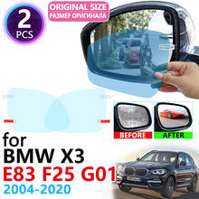 Espelho retrovisor para bmw, para modelos x3, e83, f25, g01, 2011-2019, anti-chuva, anti-neblina, 2004 2024 - compre barato