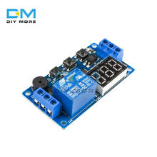 Digital LED Display Time Delay Relay Module Board DC 12V Control Programmable Timer Switch Trigger Cycle Module Car Buzzer 2024 - buy cheap