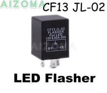 Black Universal 12v 3-Pin Car Flasher Relay Fix For LED Light Turn Signal Blinker Lamp Hyper Flash CF13 CF13JL EP34 2024 - buy cheap