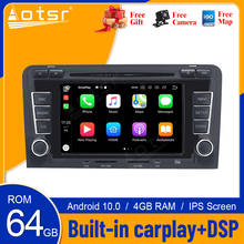 Android 10.0 4G-64G PX5/PX6 Car DVD Player GPS For Audi A3 2003-2013 Auto Radio Stereo Multimedia Player Head Unit Carplay DSP 2024 - buy cheap