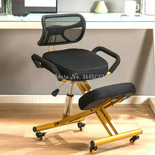 Steel Leg Adult Spine Correction Office Chair Ergonomic Metal Chairs Lift Anti-humpback Myopia Adjustable Posture Chair Desk 2024 - buy cheap